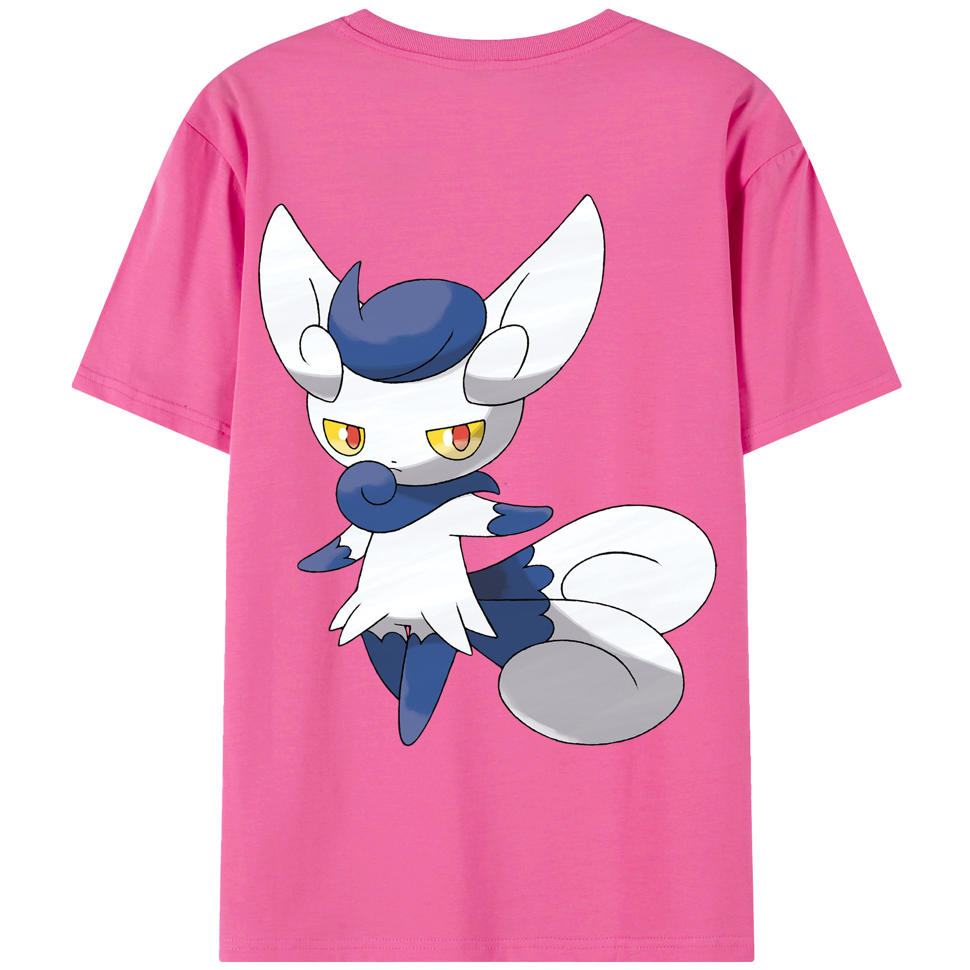 （画像用） ポケットモンスター Pokémon レディース半袖Tシャツ(バックプリント)